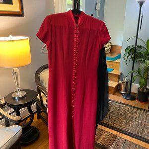 David Warren of NY Maxi Length Evening Dress